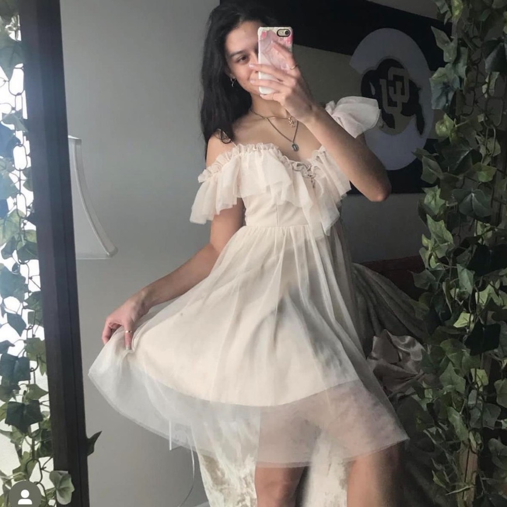 Fairy Princess Homecoming Mini Pink Dress